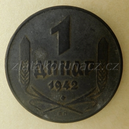 Srbsko - 1 dinar 1942 BP