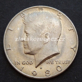 USA - 1/2 dollar 1980 D