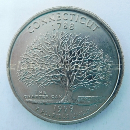 USA - Connecticut - 1/4 dollar 1999 D