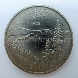 USA - Oregon - 1/4 dollar 2005 P