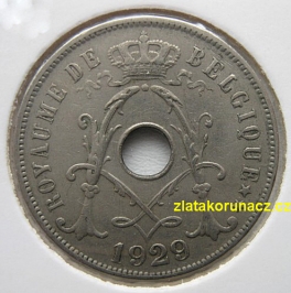 Belgie - 25 centimes 1929 Ces.