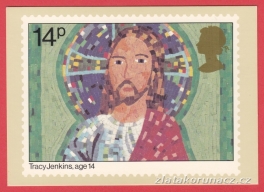 Vánoce 1981 - Ježíš mozaika, Tracy Jenkins, age 14, 14p