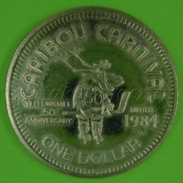 Žeton Caribou carnival 1984