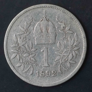 1 koruna 1892