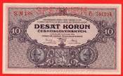 10 korun 1927 s. N 188