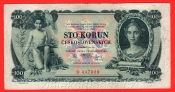 100 korun 1931 D