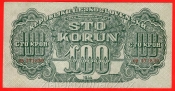 100 korun 1944 OB - neperf.
