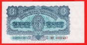 3 Kčs 1953 BT - ruský číslovač