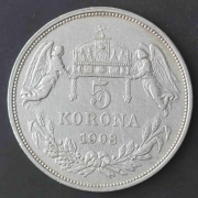5 Koruna 1908 KB