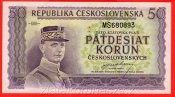 50 Kčs 1945 MS