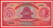 500 korun 1929 H