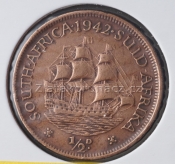  Afrika jižní (Jihoafrická rep.) - 1/2 penny 1942