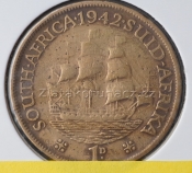  Afrika jižní (Jihoafrická rep.) - 1 penny 1942