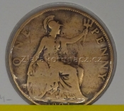 Anglie - 1 penny 1904