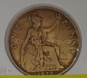 Anglie - 1 penny 1922
