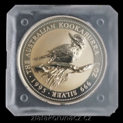 Austrálie - Kookaburra - 1 Dollar 1995 Pozlacená