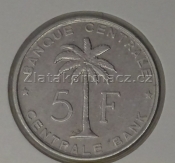 Rwanda - Burundi  - 5 frank 1956