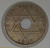 Afrika - Britská západní - 1/2 penny 1942