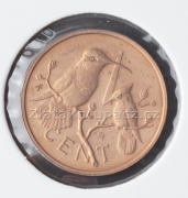 Britské panenské ostrovy - 1 cent 1974