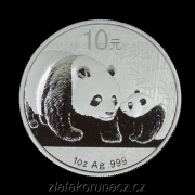 Čína - 10 yuan 2011 Panda