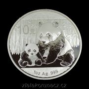 Čína - 10 yuan 2012 Panda