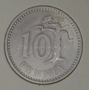 Finsko - 10 penniä 1983 K