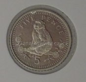 Gibraltar - 5 pence 1996