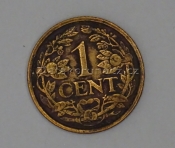 Holandsko - Curacao - 1 cent 1947