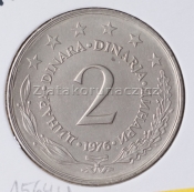 Jugoslávie - 2 dinar 1976