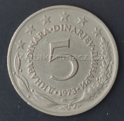 Jugoslávie - 5 dinar 1973