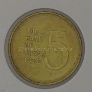 Korea jižní - 5 Won 1972