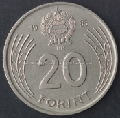 Maďarsko - 20 forint 1985