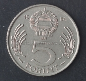 Maďarsko - 5 forint 1984