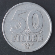 Maďarsko - 50 filler 1968