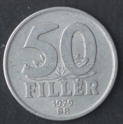 Maďarsko - 50 filler 1979