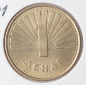 Makedonie - 1 denar 2001
