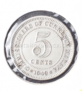 Malaya - 5 cent 1943