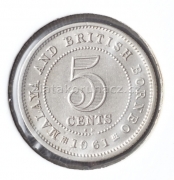 Malaya & Brit. Borneo - 5 cent 1961 KN