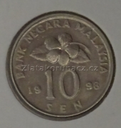 Malaysie - 10 sen 1998
