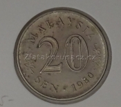 Malaysie - 20 sen 1980