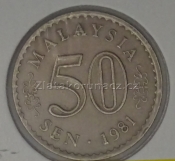  Malaysie - 50 sen 1981