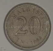  Malaysie - 20 sen 1988