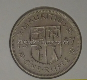 Mauritius - 1 rupee 1987