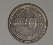 Mauritius - 20 cents 1987