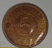 Mauritius - 5 cents 1978