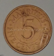 Mauritius - 5 cents 2007