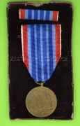 Medaile za pracovní obětavost ČSR v krabičce