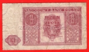 Polsko - 1 Zloty 1946
