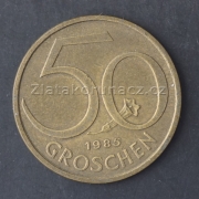 Rakousko - 50 groschen 1985