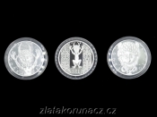 Sada tří stříbrných medailí Codex Gigas